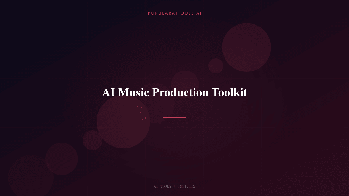 AI Music Production Toolkit featured image