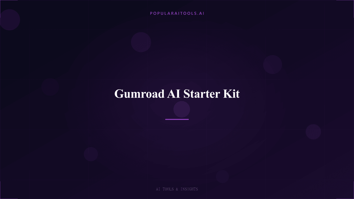 Gumroad AI Starter Kit featured image