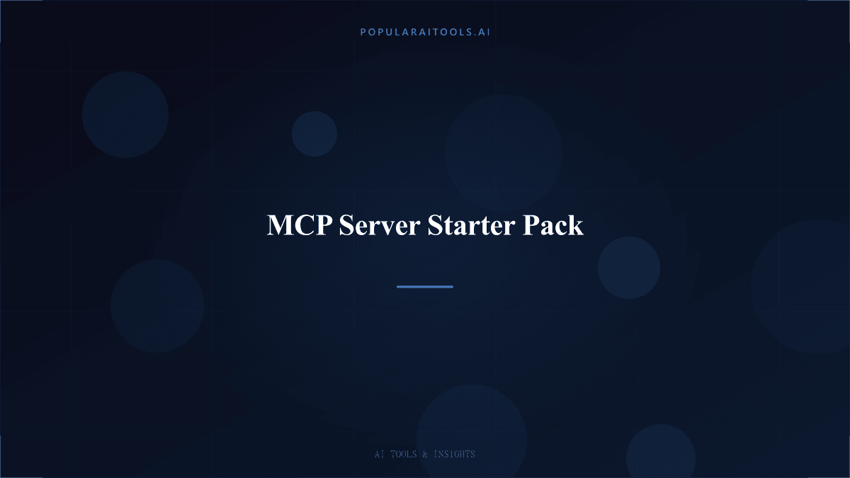 MCP Server Starter Pack featured image