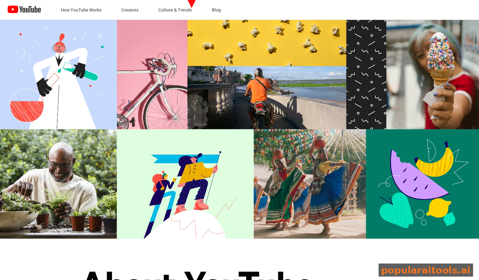 YouTube platform information and company overview